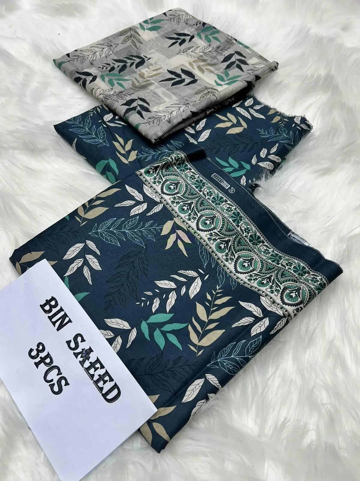 Unstitched By Bin Saeed