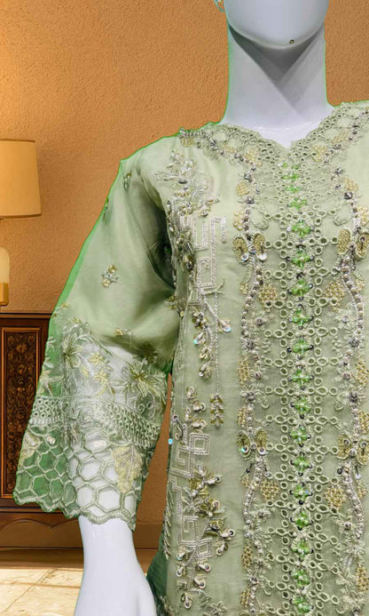 3 piece Light Green - Fancy