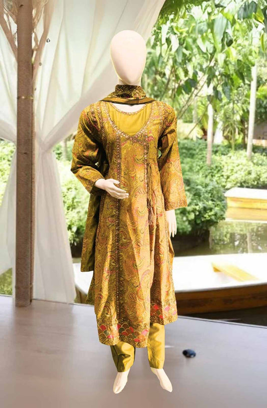 Summer Breeze – Stitched Lawn Frock by MultiWear