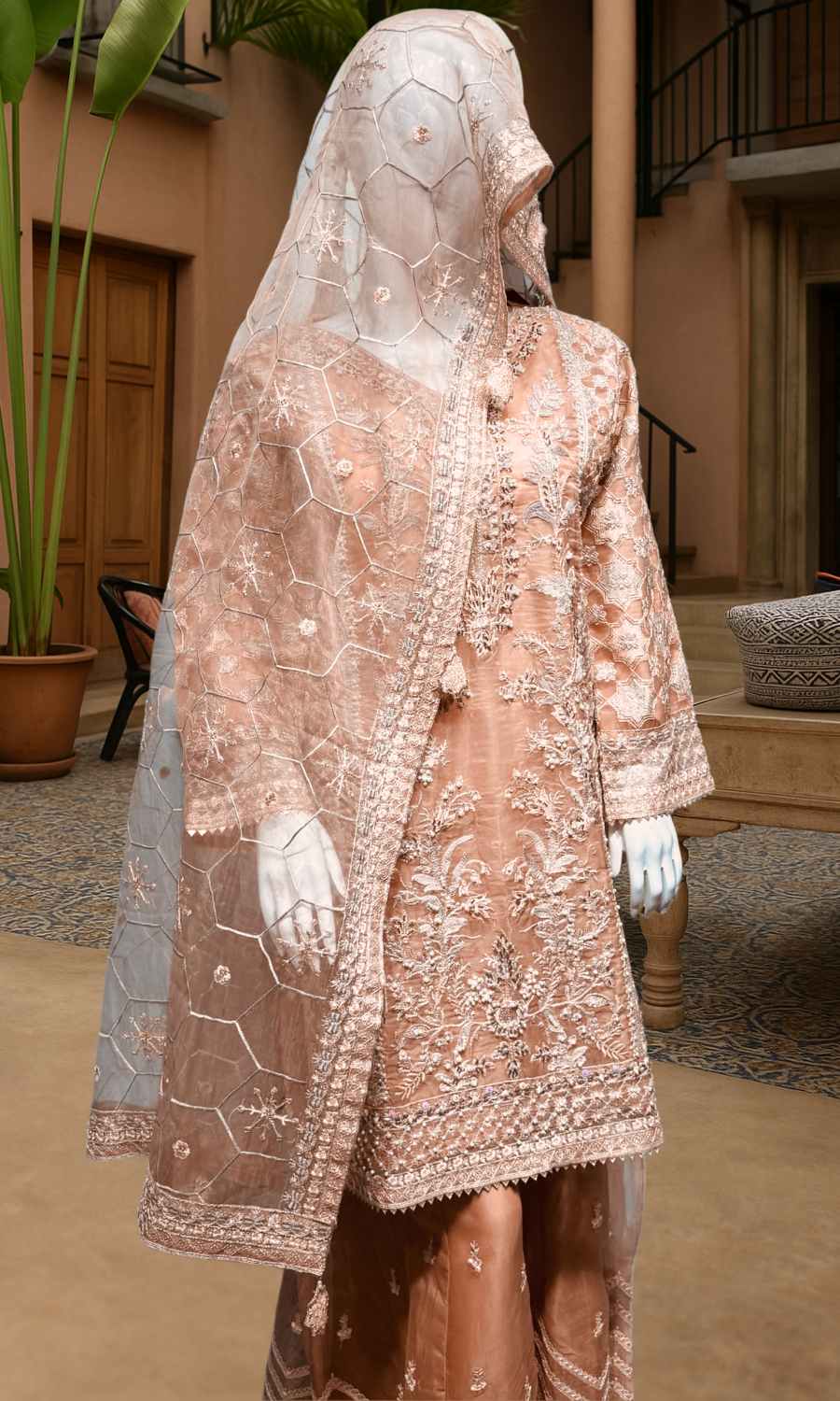 Peach Fancy Wear - 3P