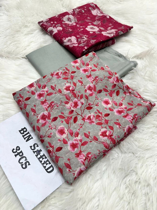 Unstitched By Bin Saeed