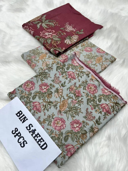 Unstitched By Bin Saeed