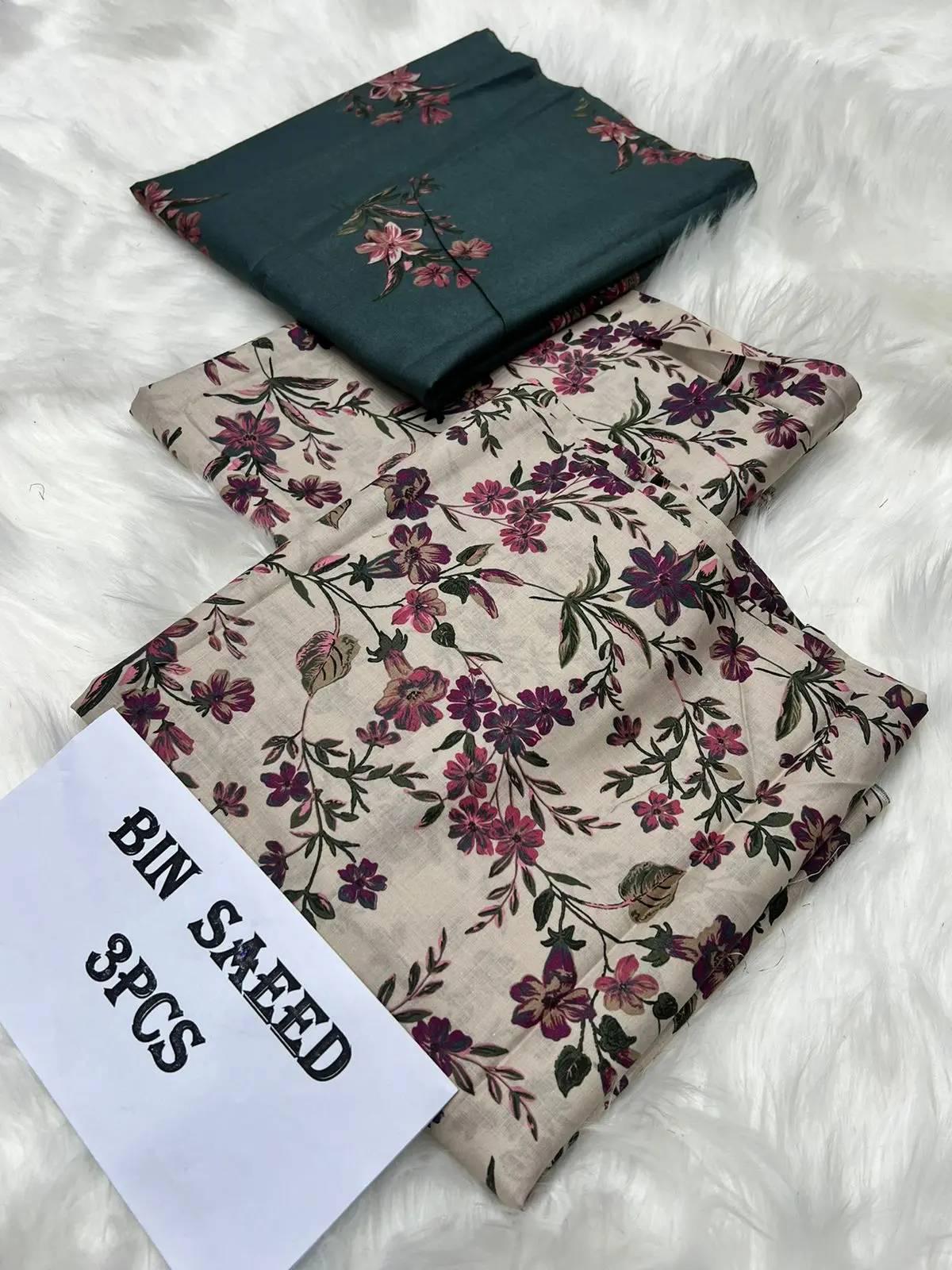 Unstitched By Bin Saeed