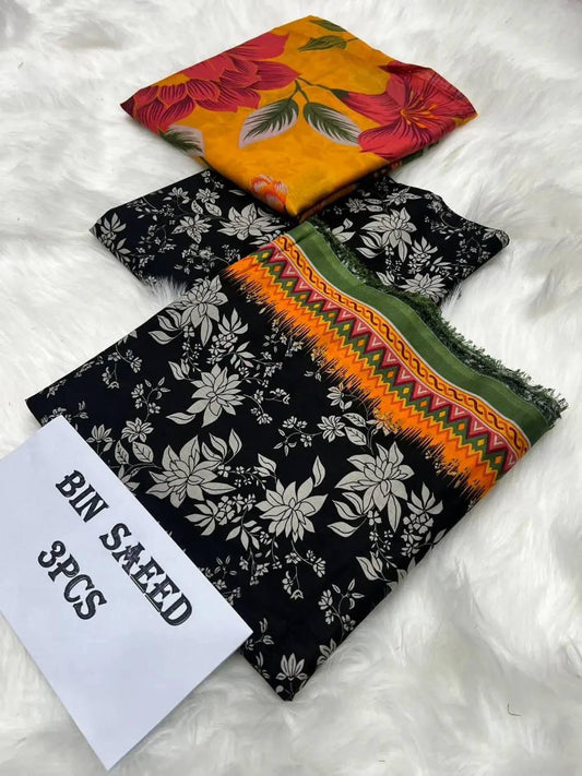 Unstitched By Bin Saeed