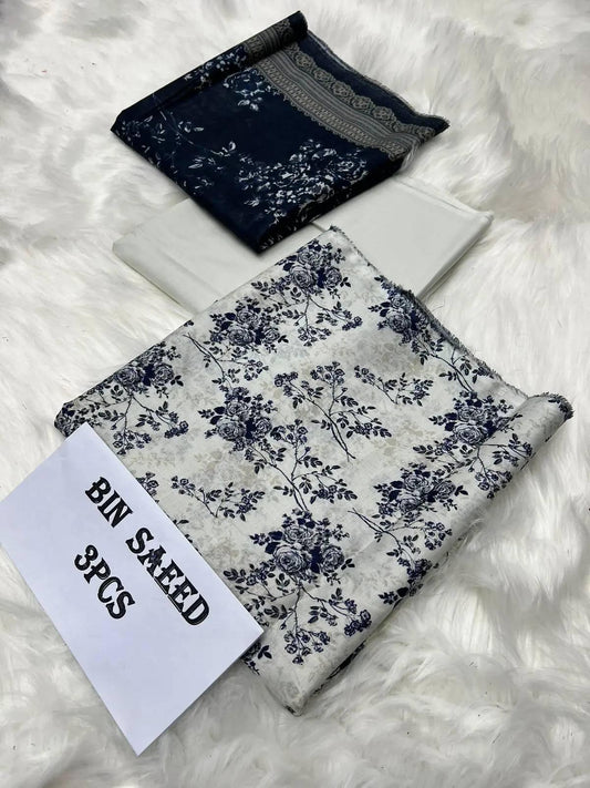 Unstitched By Bin Saeed