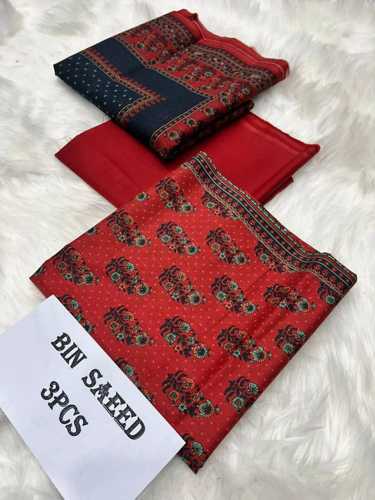 Unstitched By Bin Saeed